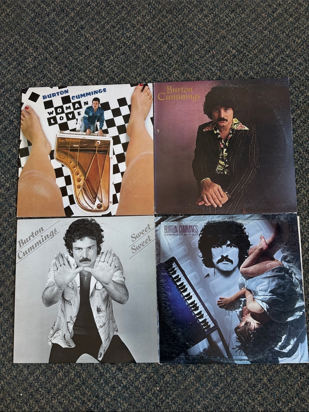 Burton Cummings Vinyl Records
